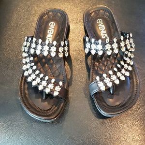 Brand New Venus size 7 bling sandals